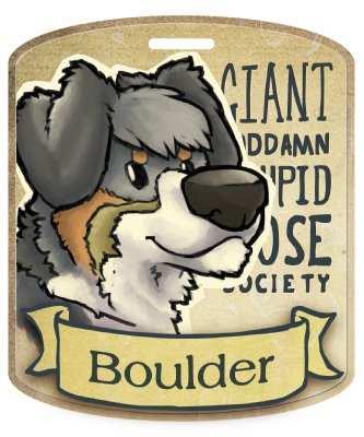 Boulder's membership to the Giant Goddamn Stupid Nose Society